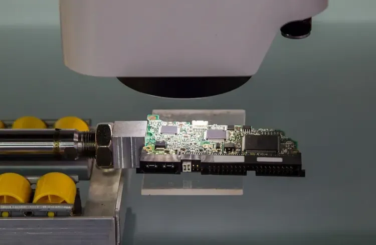 Thiết bị kiểm tra lỗi mạch PCB Vision AI Litech